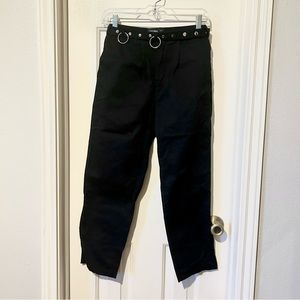 RARE Disturbia Ring Belted Pants
